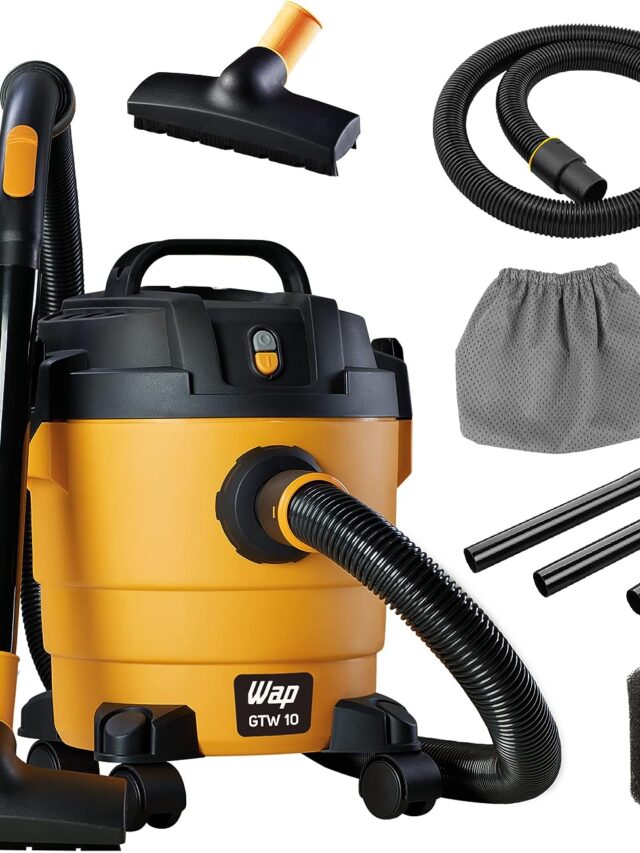 Aspirador de Pó e Água WAP GTW 10 1400W 140mbar Compacto e Robusto com Soprador 127V